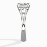 Cathedral Arch Solitaire Ring Engagement Ring