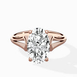 Cathedral Arch Solitaire Ring Engagement Ring