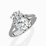 Cathedral Arch Solitaire Ring Engagement Ring