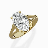 Cathedral Arch Solitaire Ring Engagement Ring