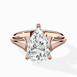 Cathedral Arch Solitaire Ring Engagement Ring