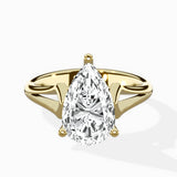 Cathedral Arch Solitaire Ring Engagement Ring