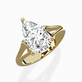 Cathedral Arch Solitaire Ring Engagement Ring
