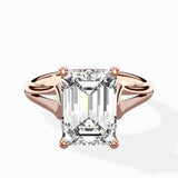 Cathedral Arch Solitaire Ring Engagement Ring