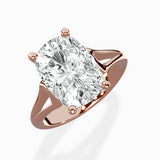 Cathedral Arch Solitaire Ring Engagement Ring