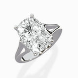Cathedral Arch Solitaire Ring Engagement Ring
