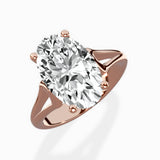 Cathedral Arch Solitaire Ring Engagement Ring