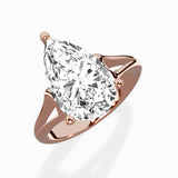Cathedral Arch Solitaire Ring Engagement Ring