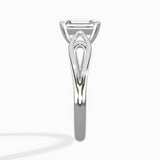 Split Shank Open Gallery Solitaire Ring Engagement Ring