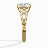 Split Shank Open Gallery Solitaire Ring Engagement Ring