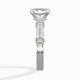 Ornate Six Prong Vintage Solitaire Ring Engagement Ring