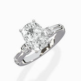 Ornate Six Prong Vintage Solitaire Ring Engagement Ring