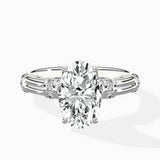 Ornate Six Prong Vintage Solitaire Ring Engagement Ring