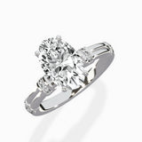 Ornate Six Prong Vintage Solitaire Ring Engagement Ring