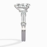 Ornate Six Prong Vintage Solitaire Ring Engagement Ring