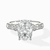 Ornate Six Prong Vintage Solitaire Ring Engagement Ring