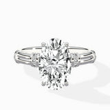 Ornate Six Prong Vintage Solitaire Ring Engagement Ring