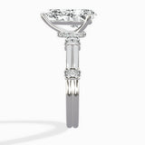 Ornate Six Prong Vintage Solitaire Ring Engagement Ring