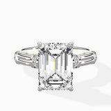 Ornate Six Prong Vintage Solitaire Ring Engagement Ring