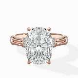 Ornate Six Prong Vintage Solitaire Ring Engagement Ring