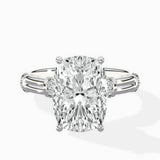 Ornate Six Prong Vintage Solitaire Ring Engagement Ring