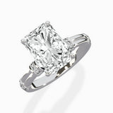 Ornate Six Prong Vintage Solitaire Ring Engagement Ring