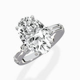 Ornate Six Prong Vintage Solitaire Ring Engagement Ring