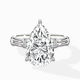 Ornate Six Prong Vintage Solitaire Ring Engagement Ring