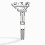 Ornate Six Prong Vintage Solitaire Ring Engagement Ring