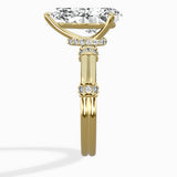 Ornate Six Prong Vintage Solitaire Ring Engagement Ring