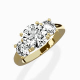 Signature Three Stone Engagement Ring