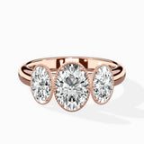 Venice Three Stone Engagement Ring