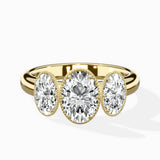Venice Three Stone Engagement Ring