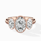 Venice Three Stone Engagement Ring