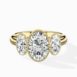 Venice Three Stone Engagement Ring