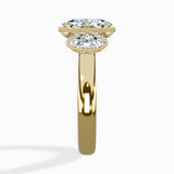 Venice Three Stone Engagement Ring