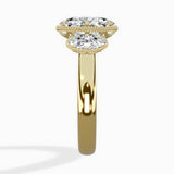 Venice Three Stone Engagement Ring