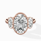 Venice Three Stone Engagement Ring
