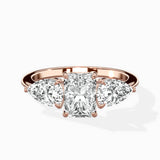 Forever Three Stone Engagement Ring