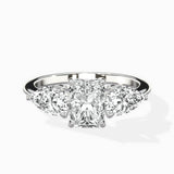 Forever Three Stone Engagement Ring