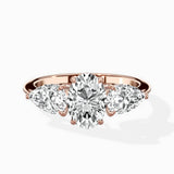 Forever Three Stone Engagement Ring