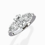 Forever Three Stone Engagement Ring