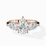Forever Three Stone Engagement Ring