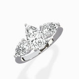 Forever Three Stone Engagement Ring