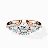 Forever Three Stone Engagement Ring