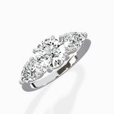 Forever Three Stone Engagement Ring