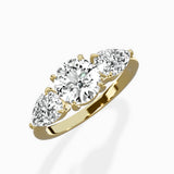 Forever Three Stone Engagement Ring