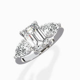 Forever Three Stone Engagement Ring
