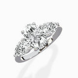 Forever Three Stone Engagement Ring