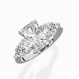 Forever Three Stone Engagement Ring